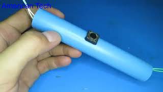 How to make a hot air soldering iron from 12V car cigarette lighter