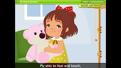 Class - 1 (EVS) Ch-2 (Our body Is Wonderful) Reading