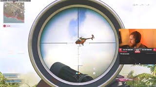 IRON HITS INSANE ENEMY CHOPPER SNIPE WHILE ANOTHER CHOPPER😳