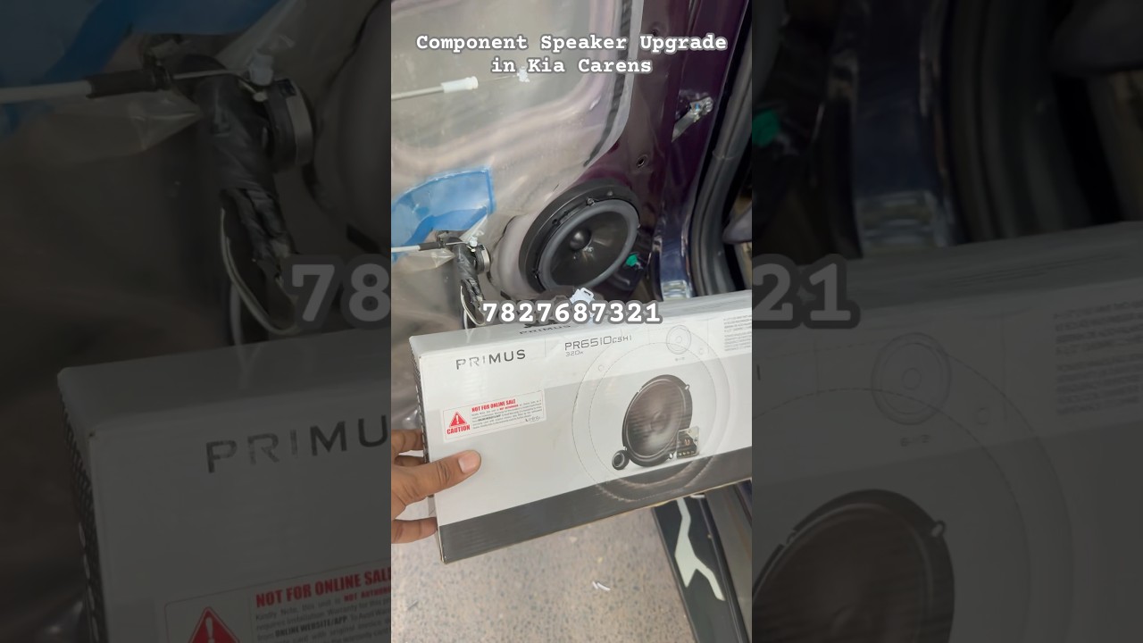 New Kia Carens 2025 Upgrade | Infinity Component Speakers Install | Next-Level Sound!