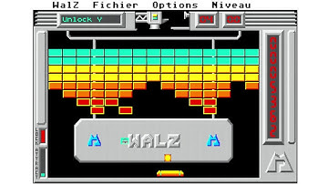 Breakout-style games on Atari ST #2: Walz (played on STE)