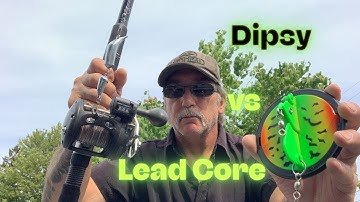 Dipsy Diver vs Leadcore on Lake Erie Walleye