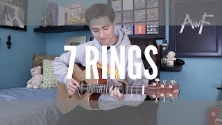 7 rings - Ariana Grande Cover **BUT** played only on a guitar (fingerstyle guitar) chords