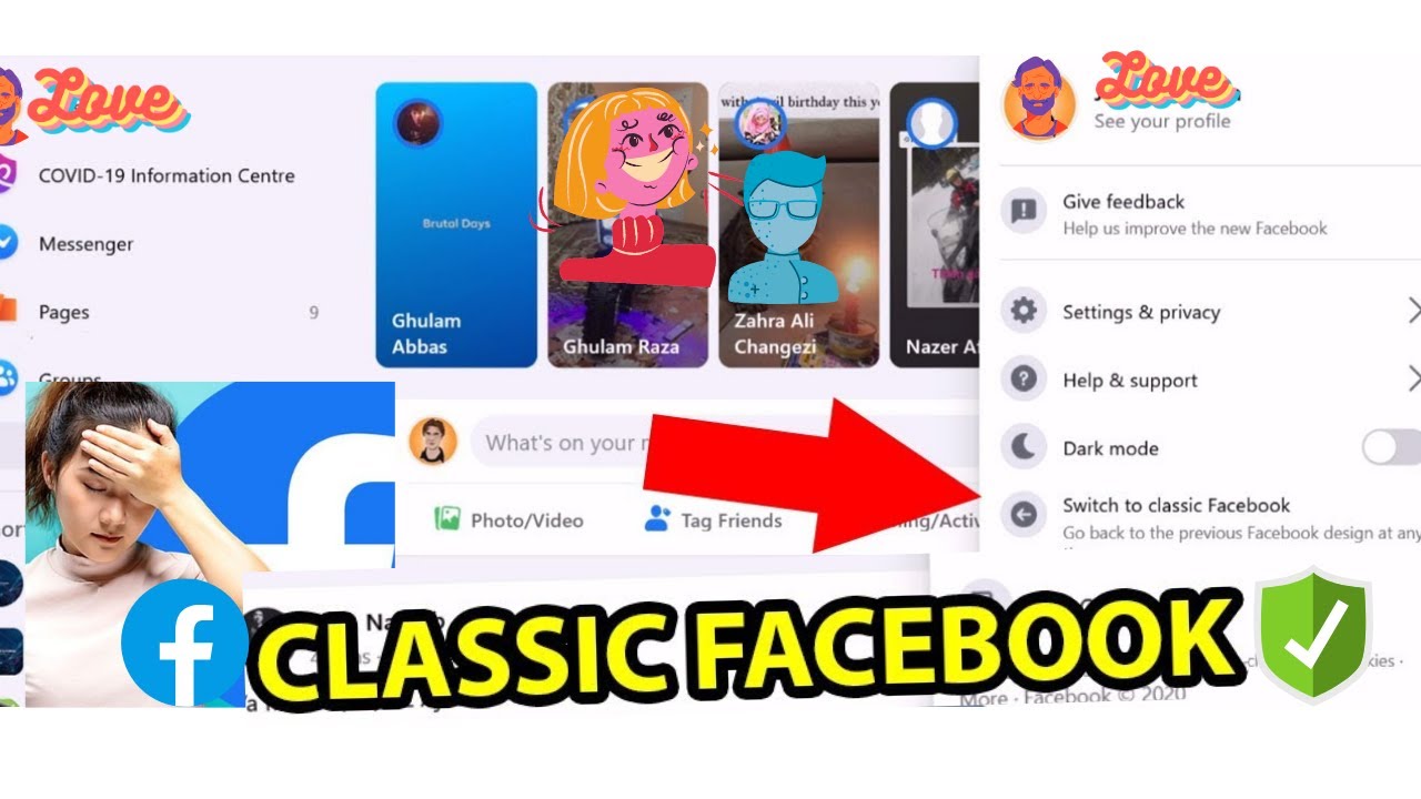 Switch to Classic Facebook Missing? How to switch back to Classic Facebook on PC Version 2020