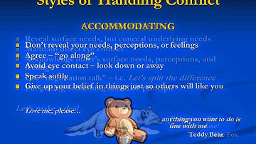 My Slideshow - Conflict Resolution/Peer Mediation Training