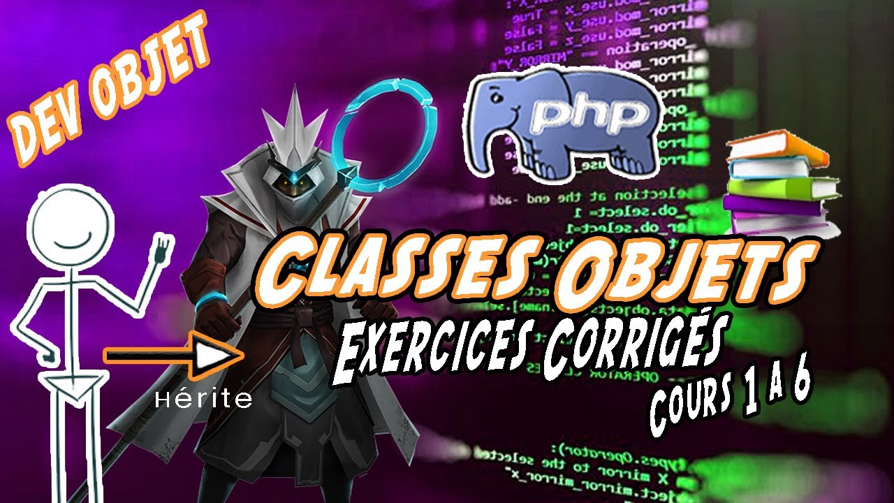 [Ob.07] Créer une classe (Objet) en PHP - YouTube
