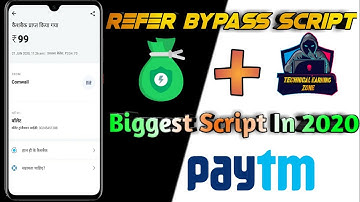 🔥Refer Bypass Script | Instant Paytm Cash | 1 Refer = 20 Rs | Bingo Guess App Refer bypass Script |