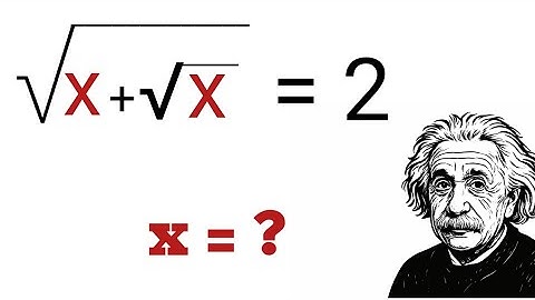 Interesting radical equation | Can you solve ?