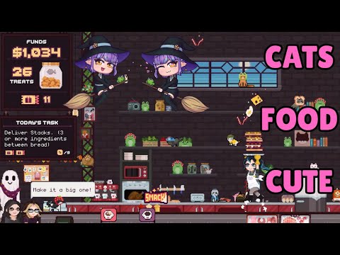 Cute Cats And Meows | Supurr Cat Cafe: Sandwich Rush