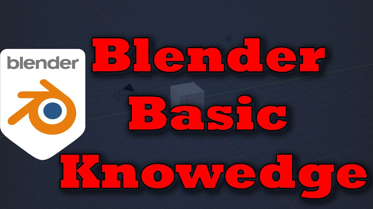 Blender Basic Tutorial for Beginners | Learn 3D Modeling & Animation ...