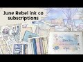 Unboxing ALL JUNE 2023 Rebel ink co SUBSCRIPTIONS and my exclusive freebie