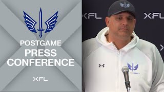 Details St. Louis Battlehawks Postgame Press Conference - Week 9 Update