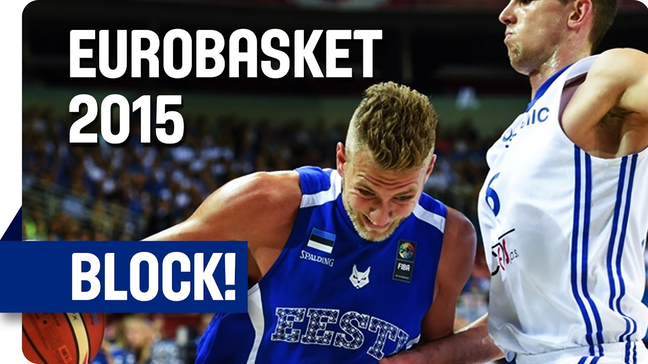 Pumprla with a nice Block - EuroBasket 2015