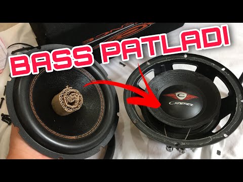 Video: Patlamış subwoofer tamir edilebilir mi?