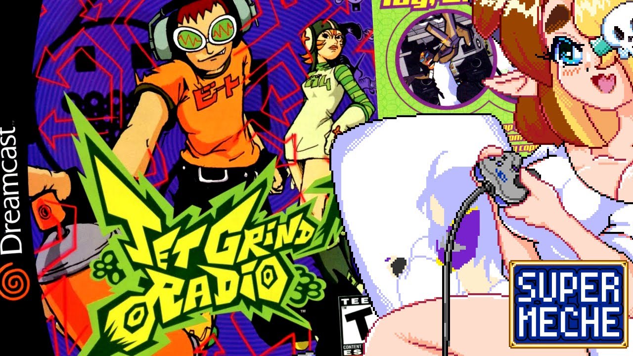 3【Jet Set Radio ジェットセットラジオ】now with a working