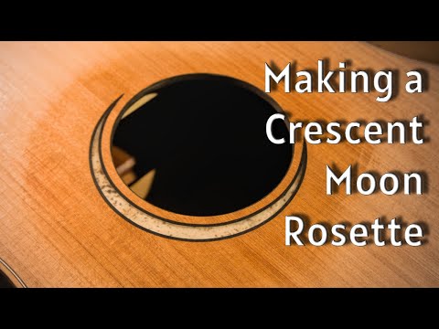 Crafting a Guitar Rosette: Redwood, Recycled Paper & 5,300-Year-Old Bog Oak
