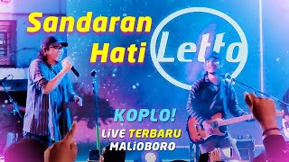 Letto - Sandaran Hari. Terbaru Dibikin Dangdut Koplo Saat Live Konser HUT Ke-266 Jogja 2022