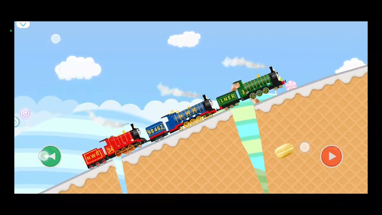 Crovan y Alfred y la locomotora roja