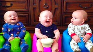 Cute Triplet and Twin Baby Videos for daily Dose of Laugher by BabiezTV 10,503 views 10 months ago 9 minutes, 20 seconds