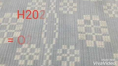 Science experiment - H2O2 + KMnO4 = O2 + KOH + H2O