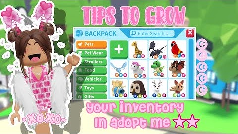 ♡ How to grow your inventory in Adopt me !! tips & tricks 2025 | Roblox ♡
