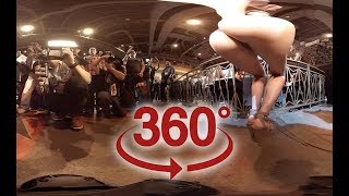 360 video VR Girl - 18yr dances for photographers ( Video for Oculus Go )