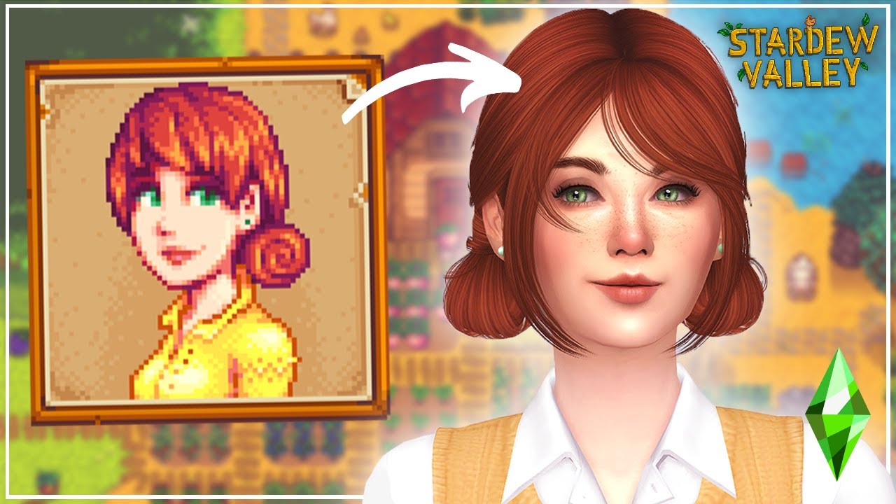 Penny from Stardew Valley in the Sims 4?? - YouTube