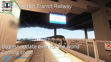 Minecraft Transit Railway - The BIGGEST update of the system coming soon!