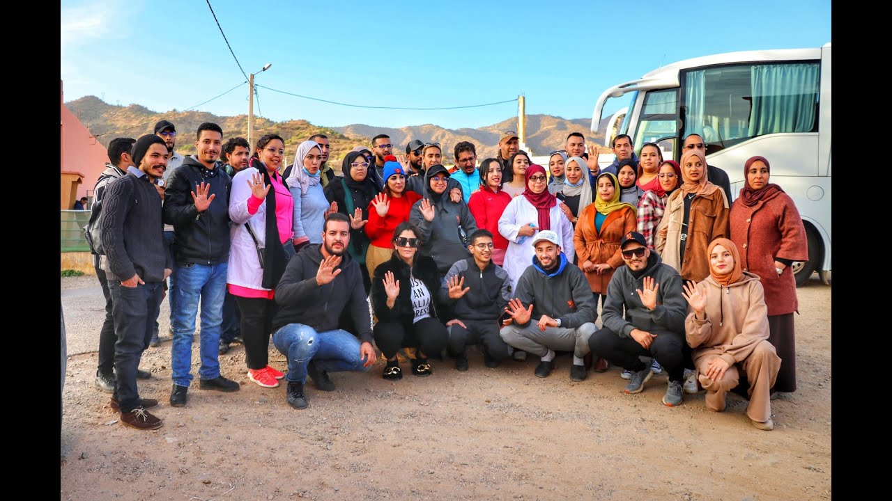 حملة تضامنية اجتماعية بدواوير نائية بجماعة لمنيزلة بإقليم تارودانت