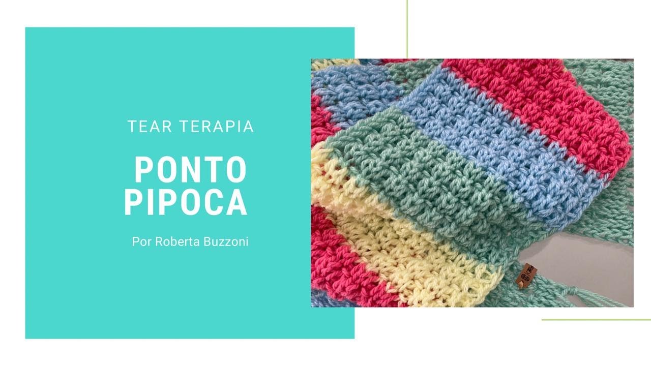 PASSO A PASSO DO FAMOSO PONTO PIPOCA NO TEAR DE PREGOS