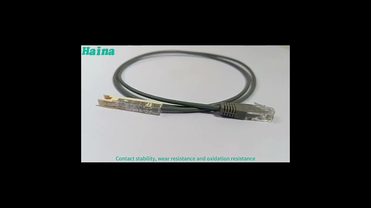 RJ45-110 duckbill patch cord 