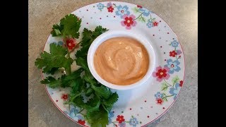 DIY Chipotle Mayo/Sour Cream (Vegan,w-Oil-Free option)