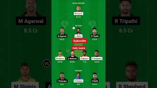 LKN vs SRH DREAM11 PREDICTION || Final Team on App screenshot 3