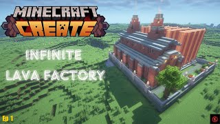 Building a Infinite Lava Factory on MC Create | Ep 001 | Creative Series