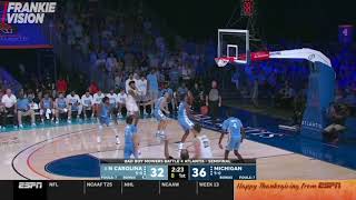 North Carolina Vs Michigan Full Game Highlights Frankie Vision