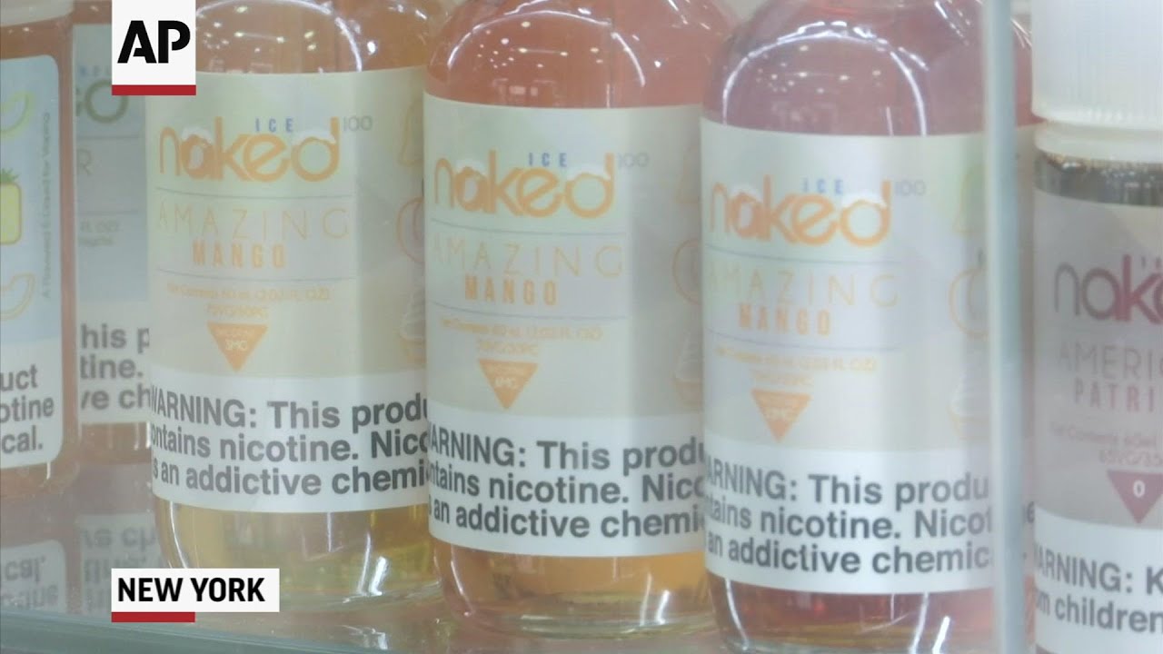NYC lawmakers ban flavored vaping products