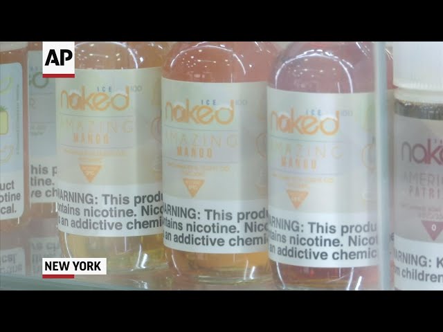 NYC lawmakers ban flavored vaping products
