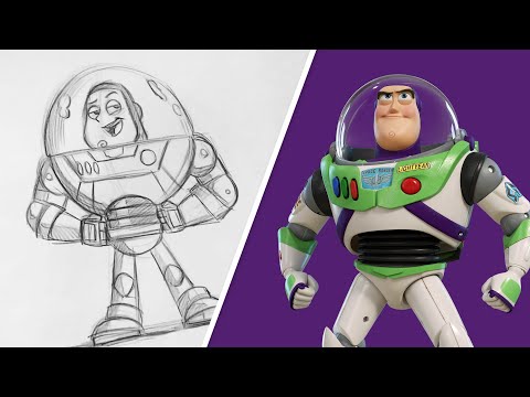 How to Draw Buzz Lightyear from Toy Story | Draw With Pixar