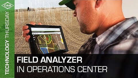 How to Use Field Analyzer in John Deere Operations Center