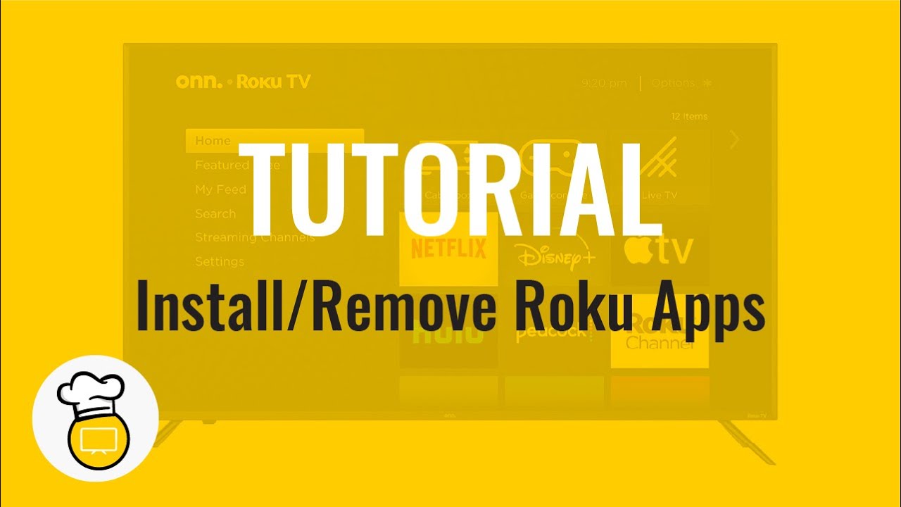 How To Download Apps Roku TV // How To Remove Apps Roku TV - YouTube