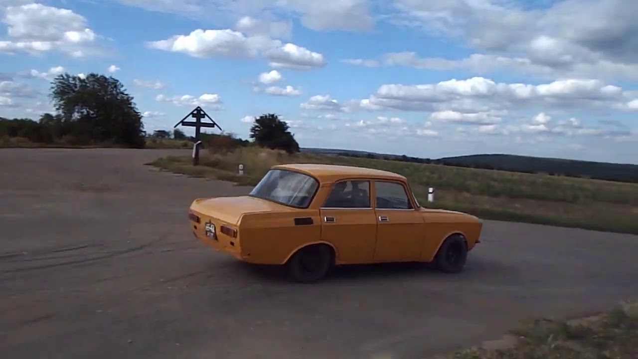 Дрифт на москвиче