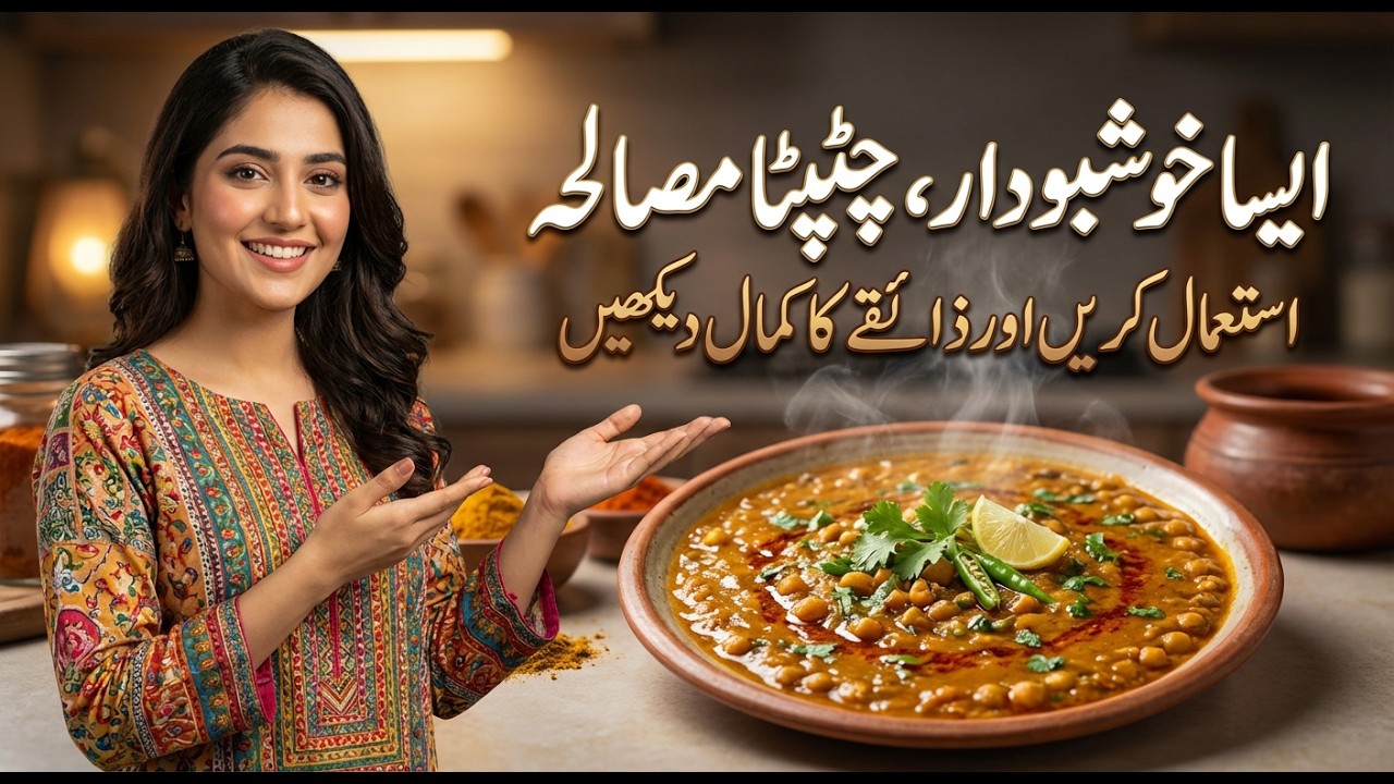 Best Spicy Chana Dal Recipe | Masala Jo Zaiqa Badal De