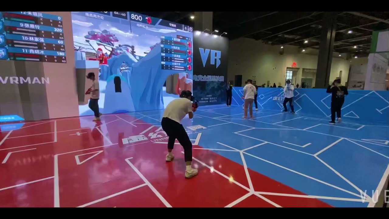 VR Laser Tag MissionX at World Conference on VR Industry 2020