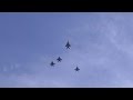 Video: Jets flyover Lt. Col. Fontenot funeral service