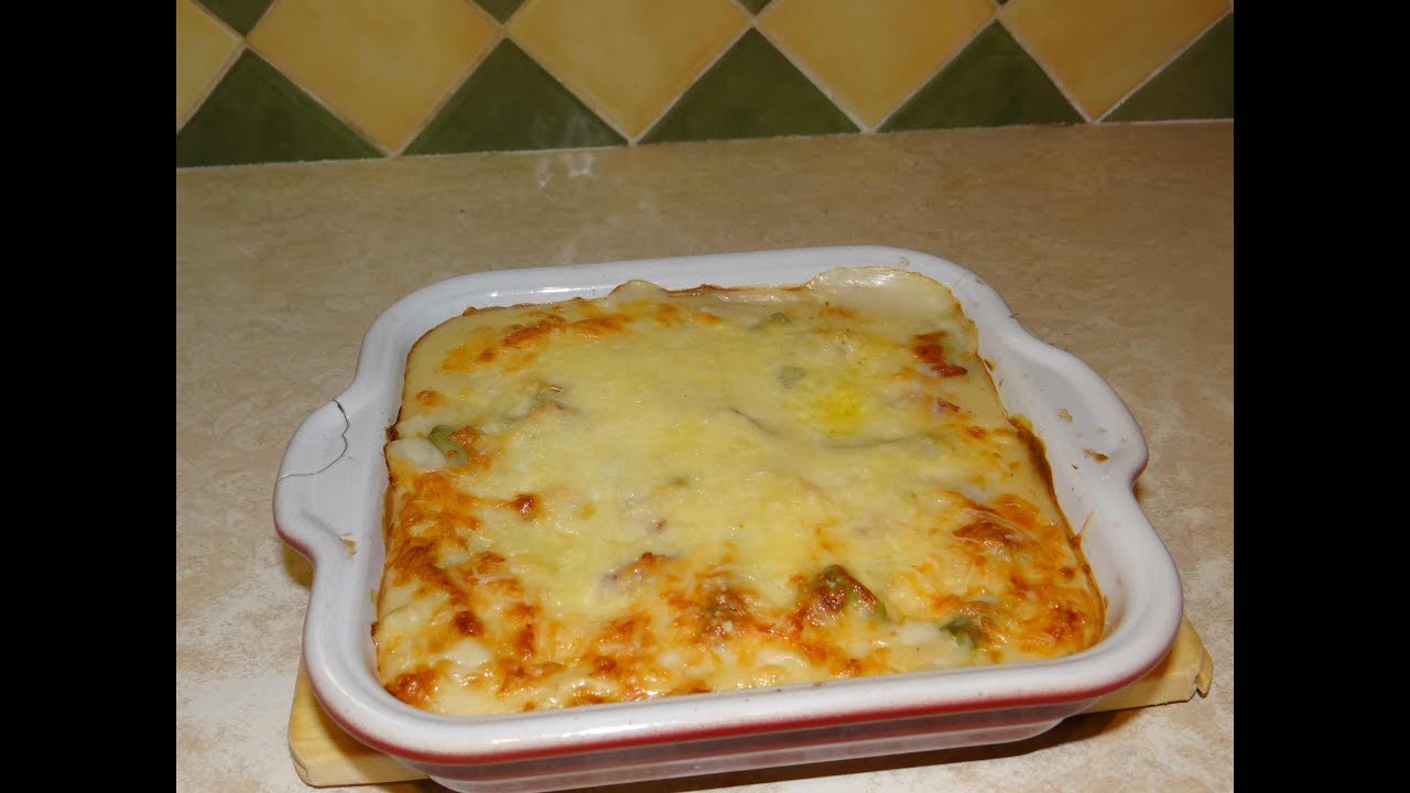 Gratin d'asperges 