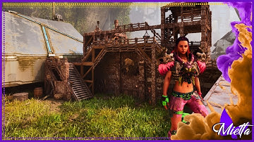 My First Big Build: The Wasteland Gate! - ARK: Extinction Episode 5