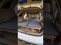 DIY Car Bed Setup: The Ultimate Weekend Getaway Hack#shorts
