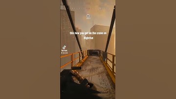 how to get on the crane on Highrise  #callofduty
