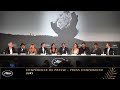 Palmarés : Jury - Press conférence - EV - Cannes 2023