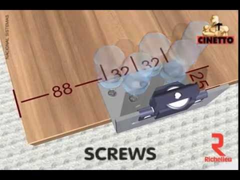 Richelieu Hardware Sliding System For Overlapping Doors Youtube